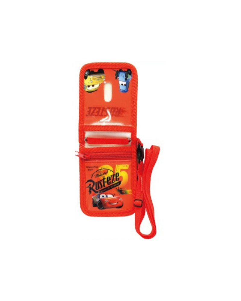 迪士尼 反斗車王 掛頸證件套 紅色 (DS26204C2)