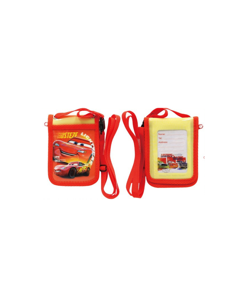 迪士尼 反斗車王 掛頸證件套 紅色 (DS26204C2)
