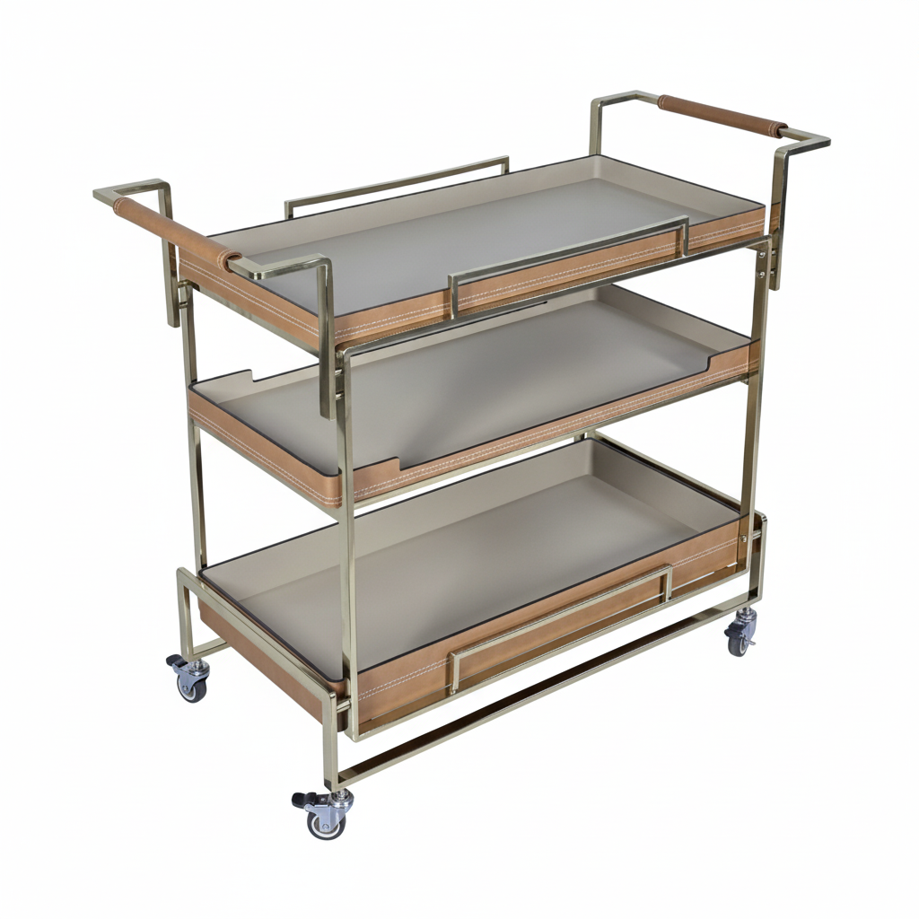 【預購系列】 手推餐車 FC006