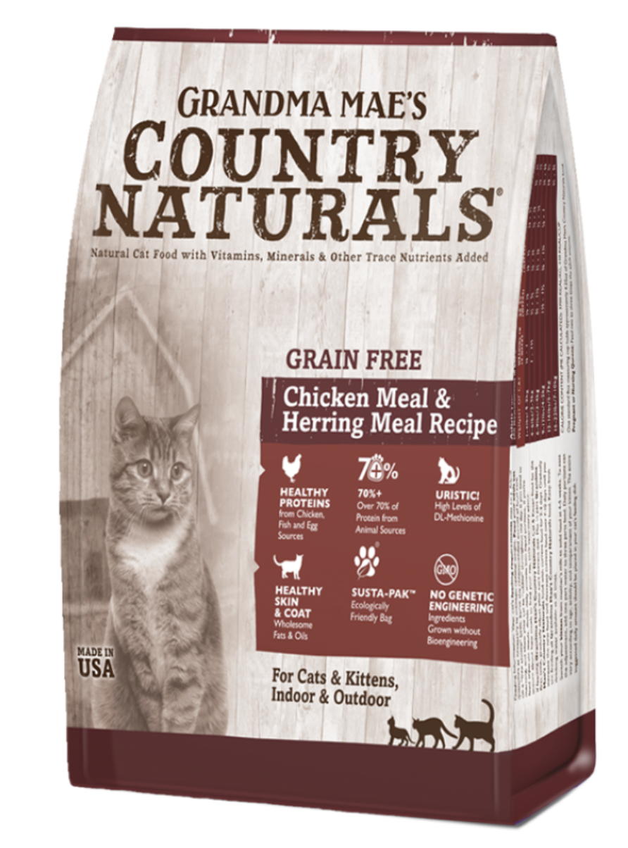 COUNTRY NATURALS｜12 lbs 貓｜無穀物雞肉鯡魚低敏感配方