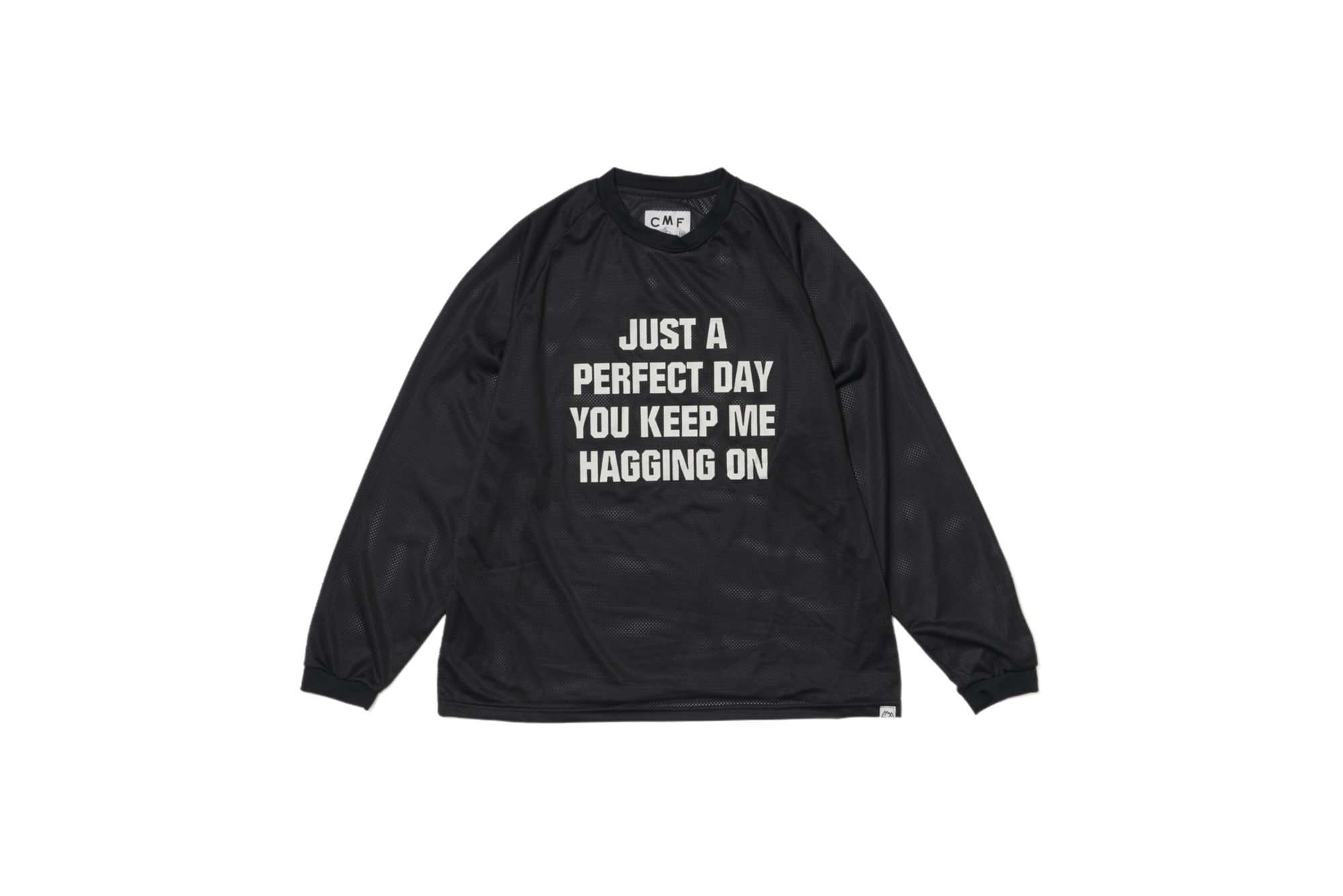 CMF OUTDOOR GARMENT QUICK DRY MESH TEE CMF2502-C10J BLACK