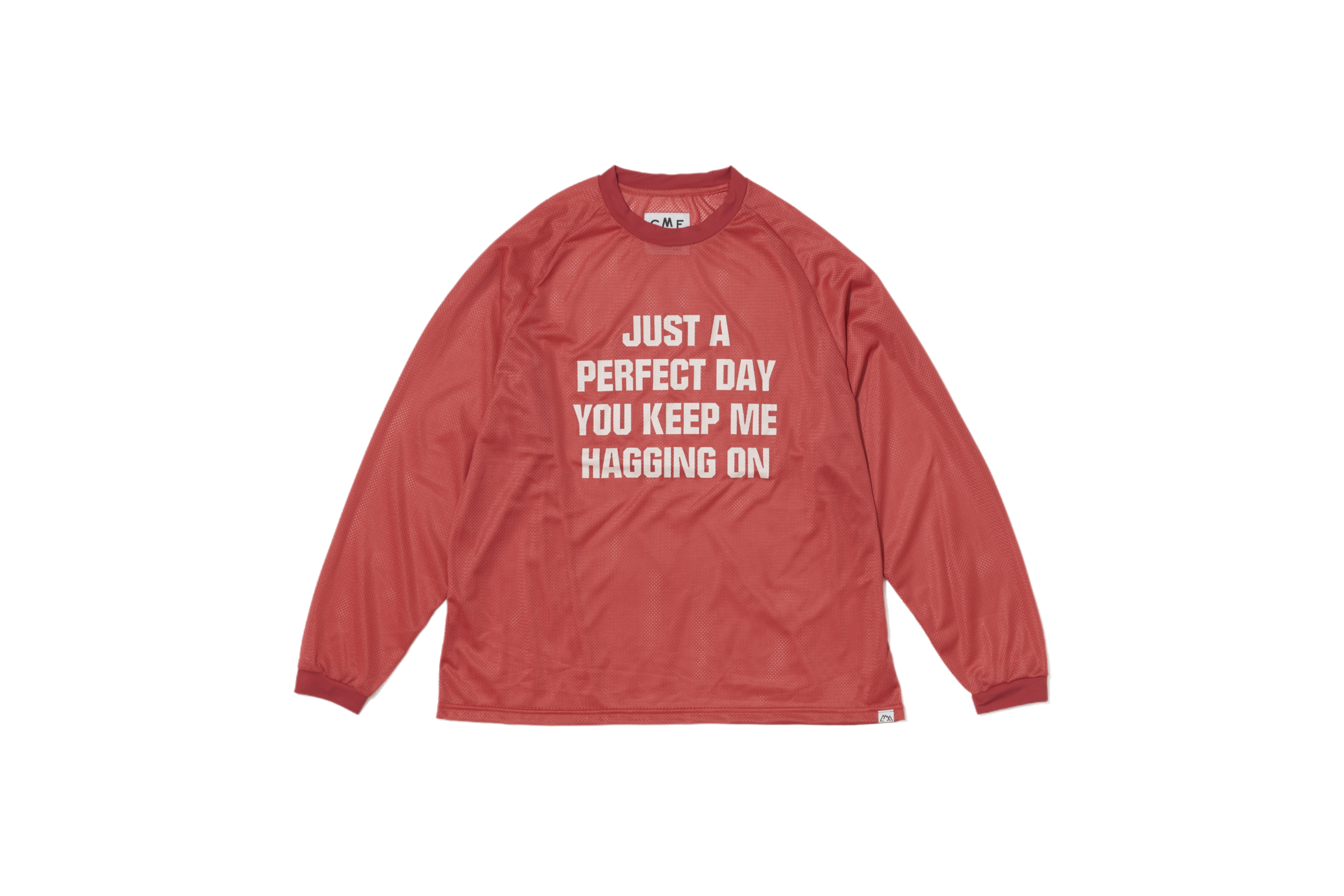 CMF OUTDOOR GARMENT QUICK DRY MESH TEE CMF2502-C10J SALMON PINK