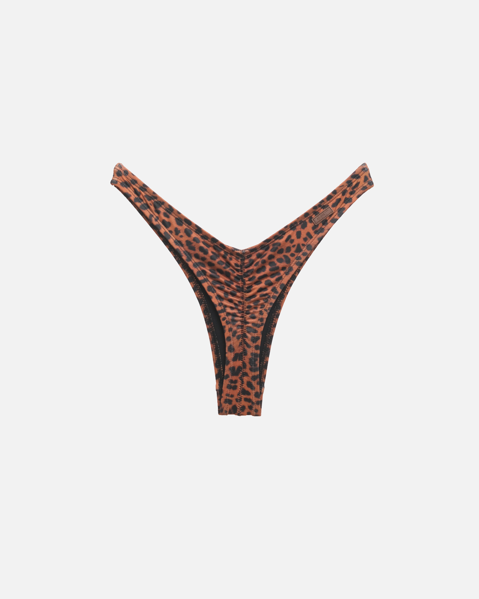 【巧克力豹紋】VEW 海鷗丁字泳褲