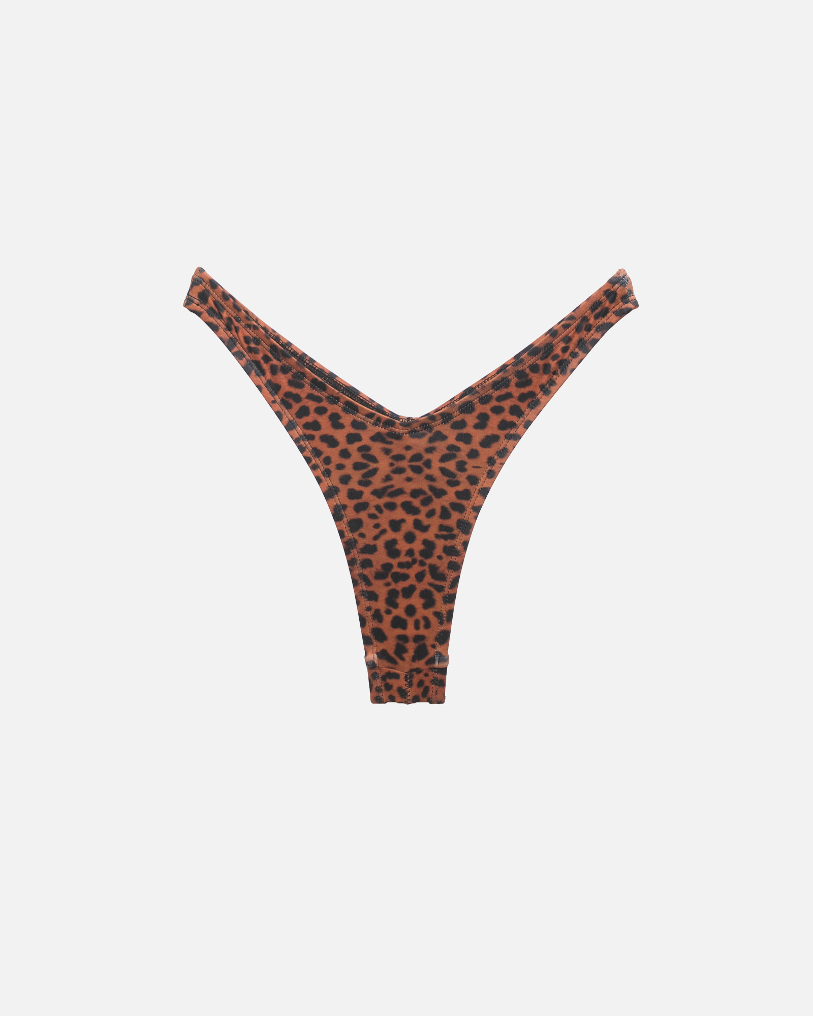 【巧克力豹紋】VEW 海鷗丁字泳褲