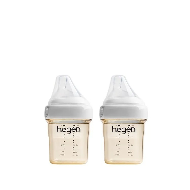 hegen PCTO™ 金色奇蹟PPSU多功能方圓型寬口奶瓶 150ml (雙瓶組)(4色可選)