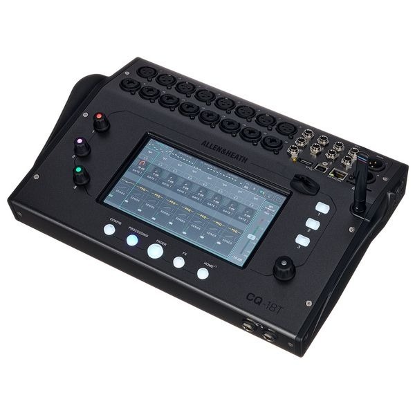 Allen-Heath CQ-18T 超緊湊型 18 輸入內置wifi及7英寸觸摸屏數碼調音台