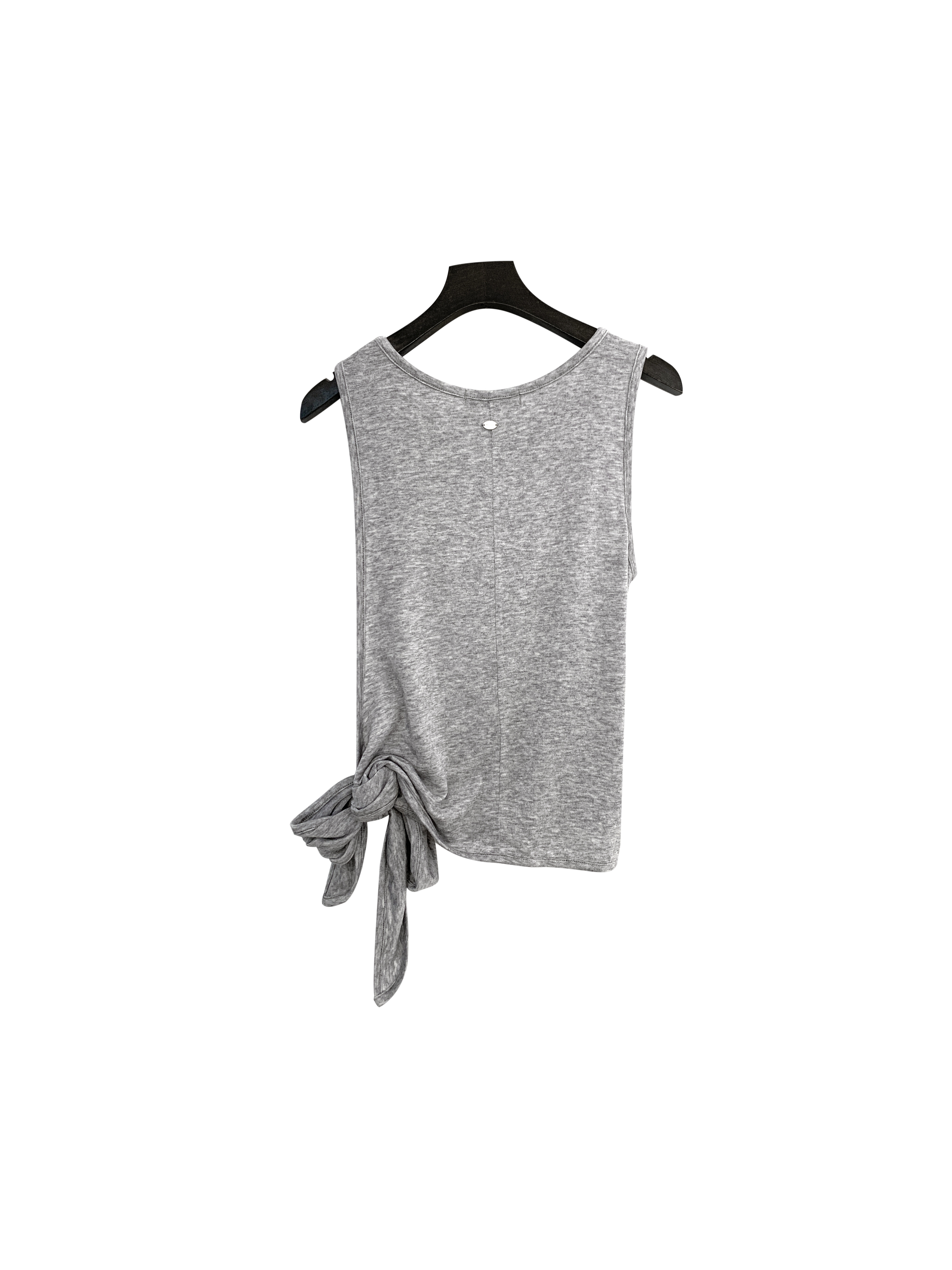 側綁帶背心(黑/灰現貨)