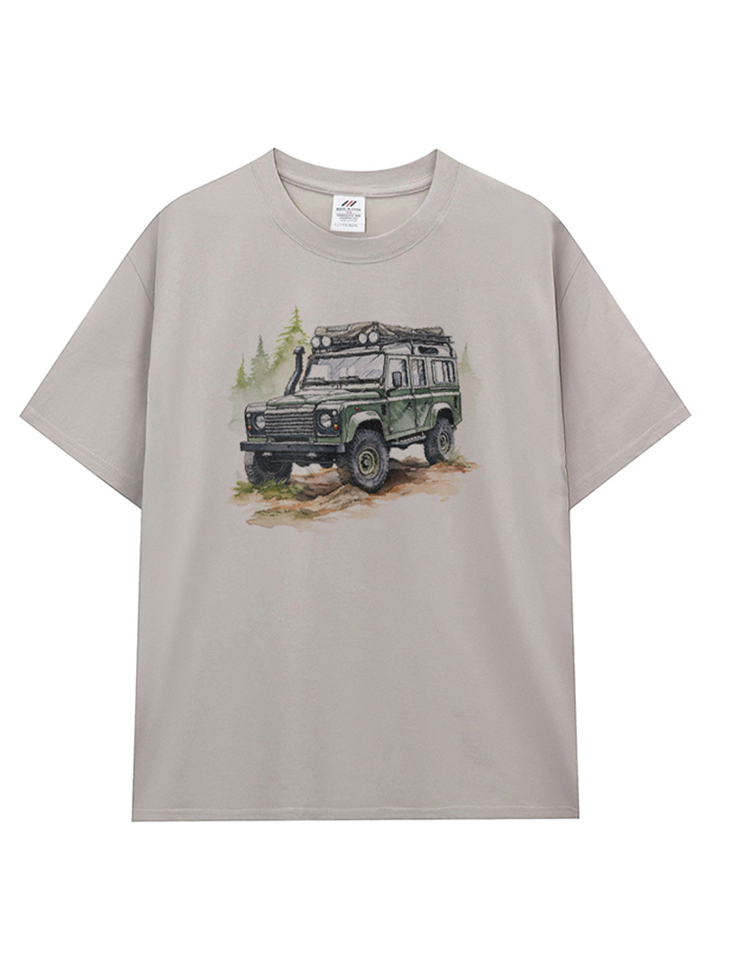 輕裝出發！戶外探險魂越野風格個性棉T