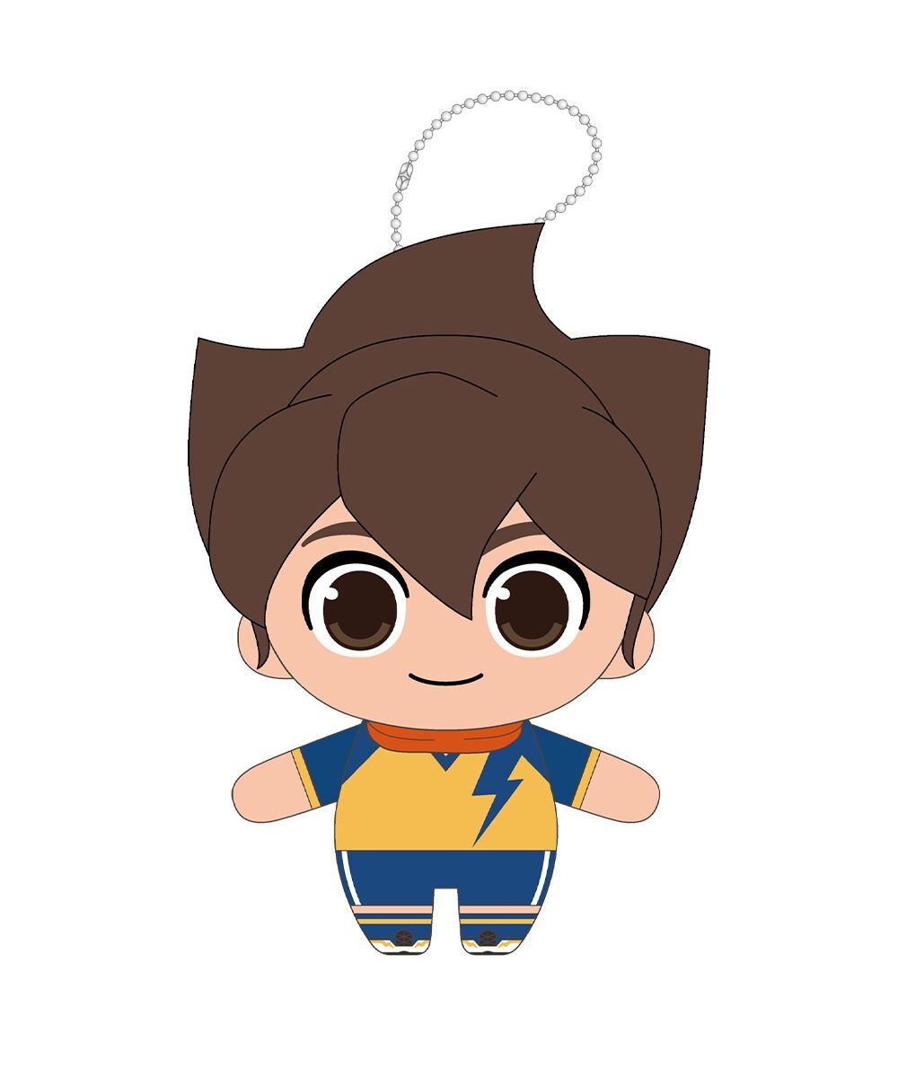 預購-『閃電十一人 英雄們的勝利之路』 角色娃娃吊飾 圓堂晴【日本進口精品】