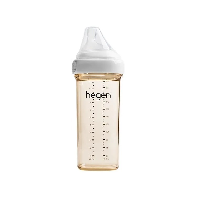 hegen PCTO™ 金色奇蹟PPSU多功能方圓型寬口奶瓶 330ml(4色可選)
