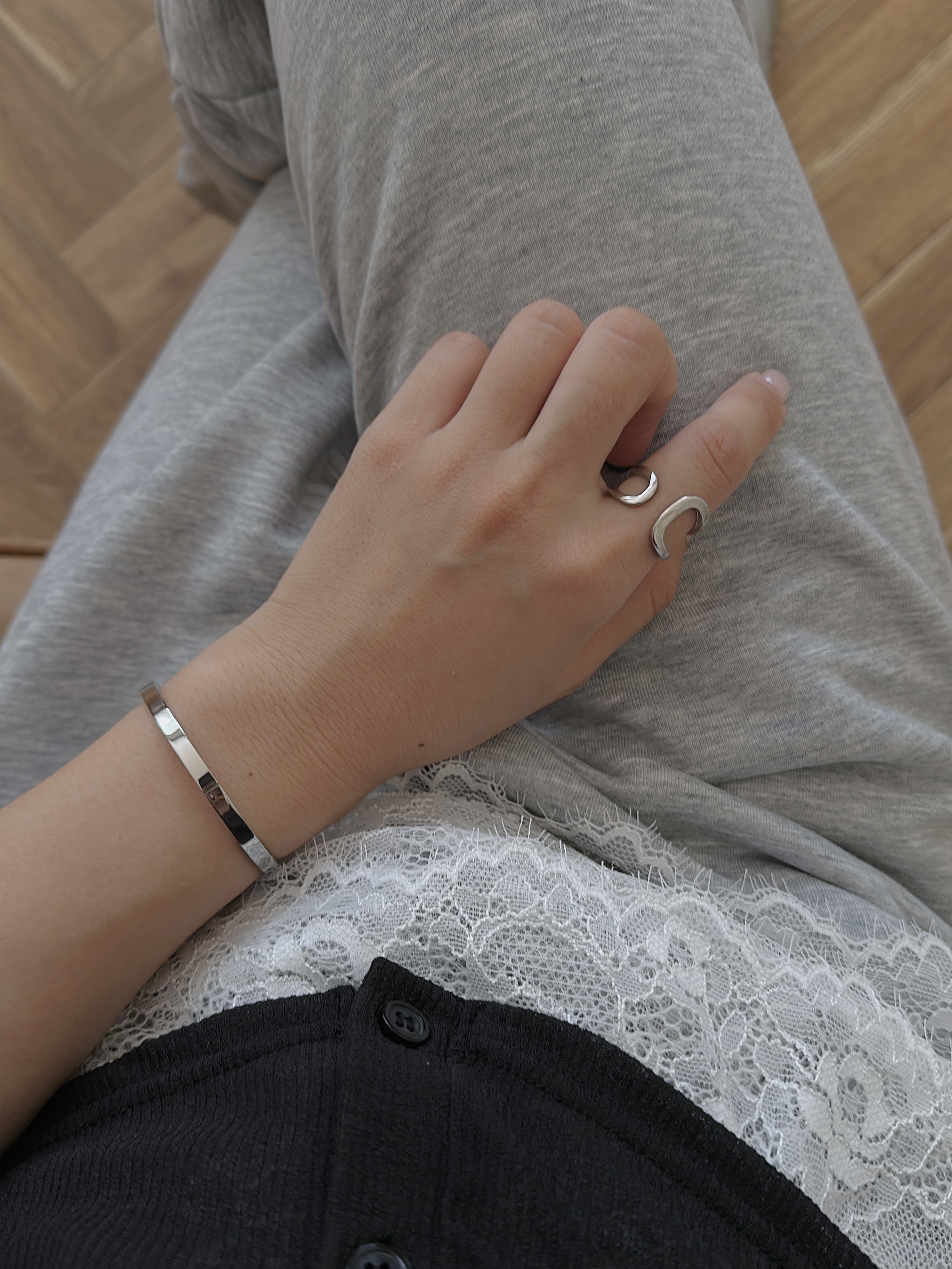 SS lock bangle