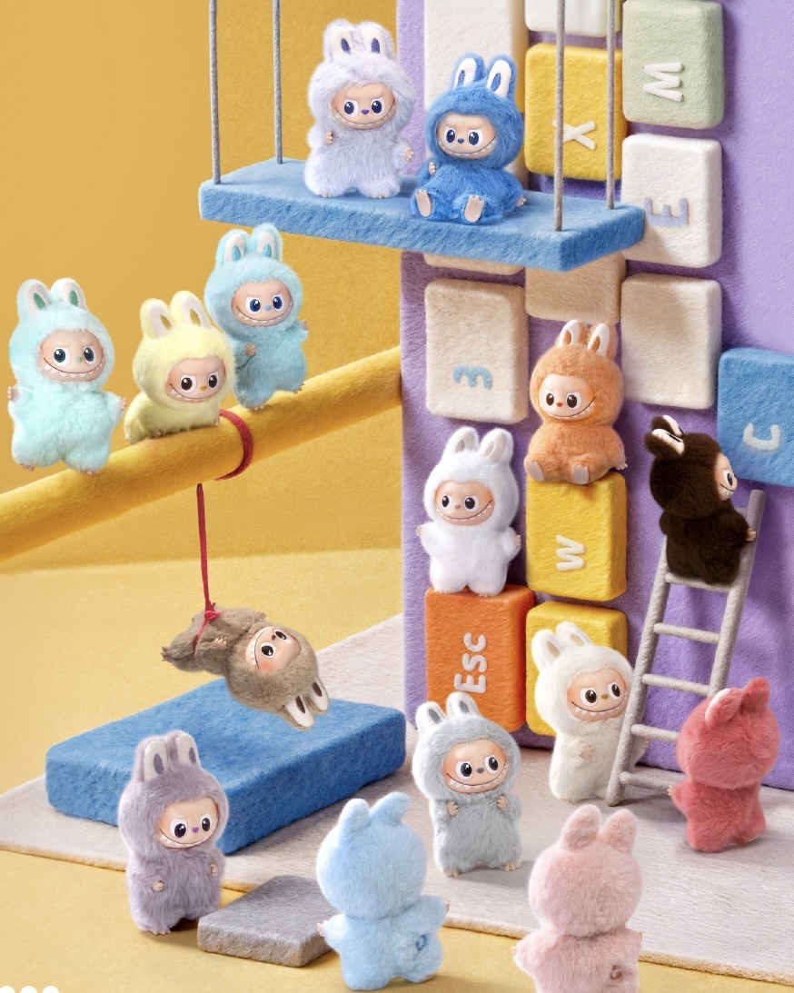 THE MONSTERS LABUBU 拉布布 心底密碼系列 英文字母 盲盒 鑰匙圈 吊飾 搪膠公仔 / 預購