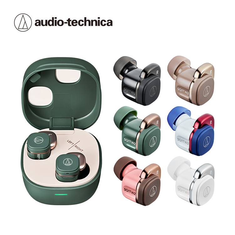 鐵三角 ATH-SQ1TW2 真無線耳機【不開放網路販售】
