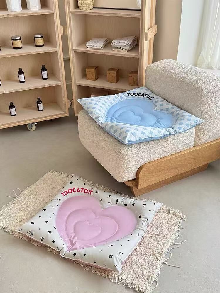 TOOCAT 宠物爱心凉感冰垫  57*67cm