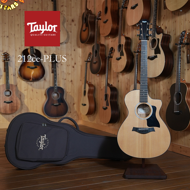 Taylor 212ce PLUS 木吉他 民謠吉他 ES-2拾音器 附原廠琴袋