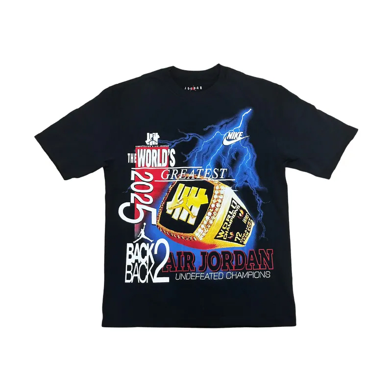 Undefeated x Jordan Tee 聯名款 塗鴉閃電 短袖 短T 街頭 IB6590-010 [台灣現貨]