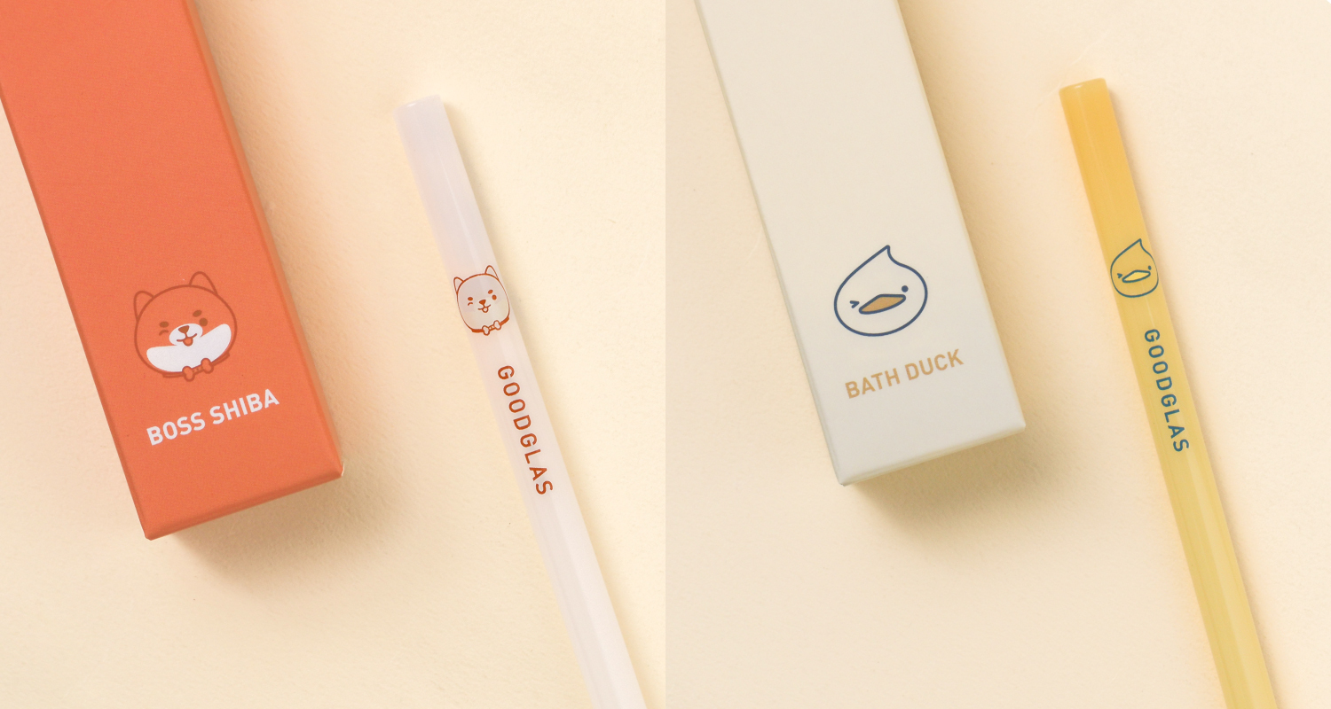 好玻玻璃直身吸管