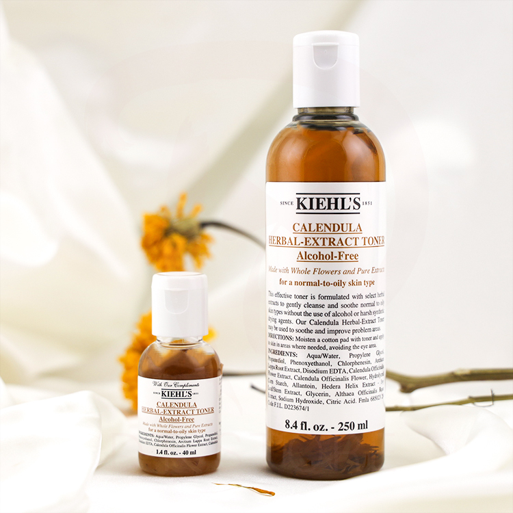Kiehl's契爾氏 金盞花植物精華化妝水 250ml/40ml【AS030】