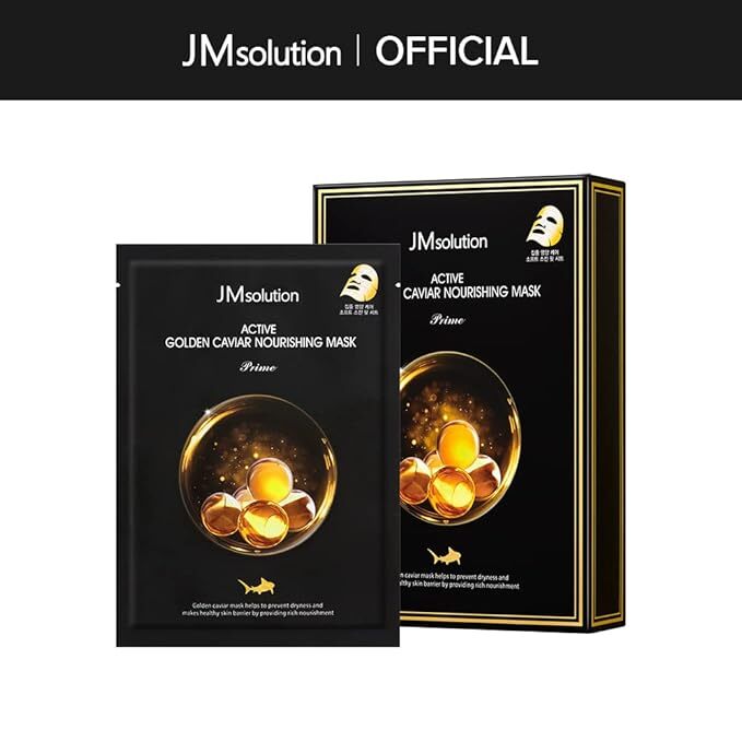 [S] BEAUTY ACTIVE GOLDEN CAVIAR NOURISHING MASK, JMMS-AG01/8809505547698 (SBU87)
