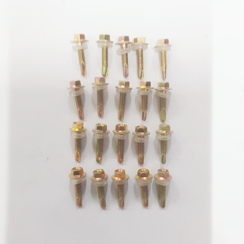 G010 六角鑽尾+膠介子螺絲