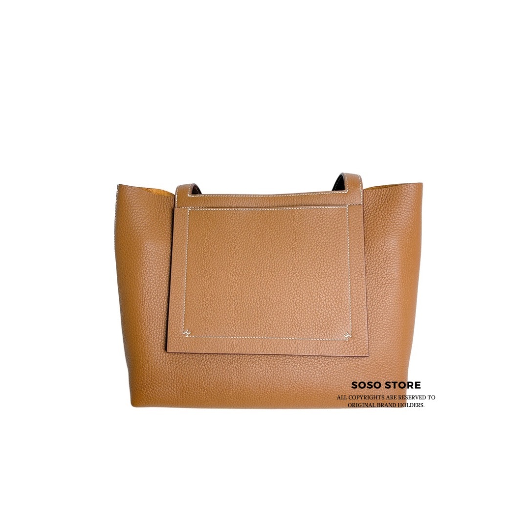 Hermes Cabasellier Bag - Gold