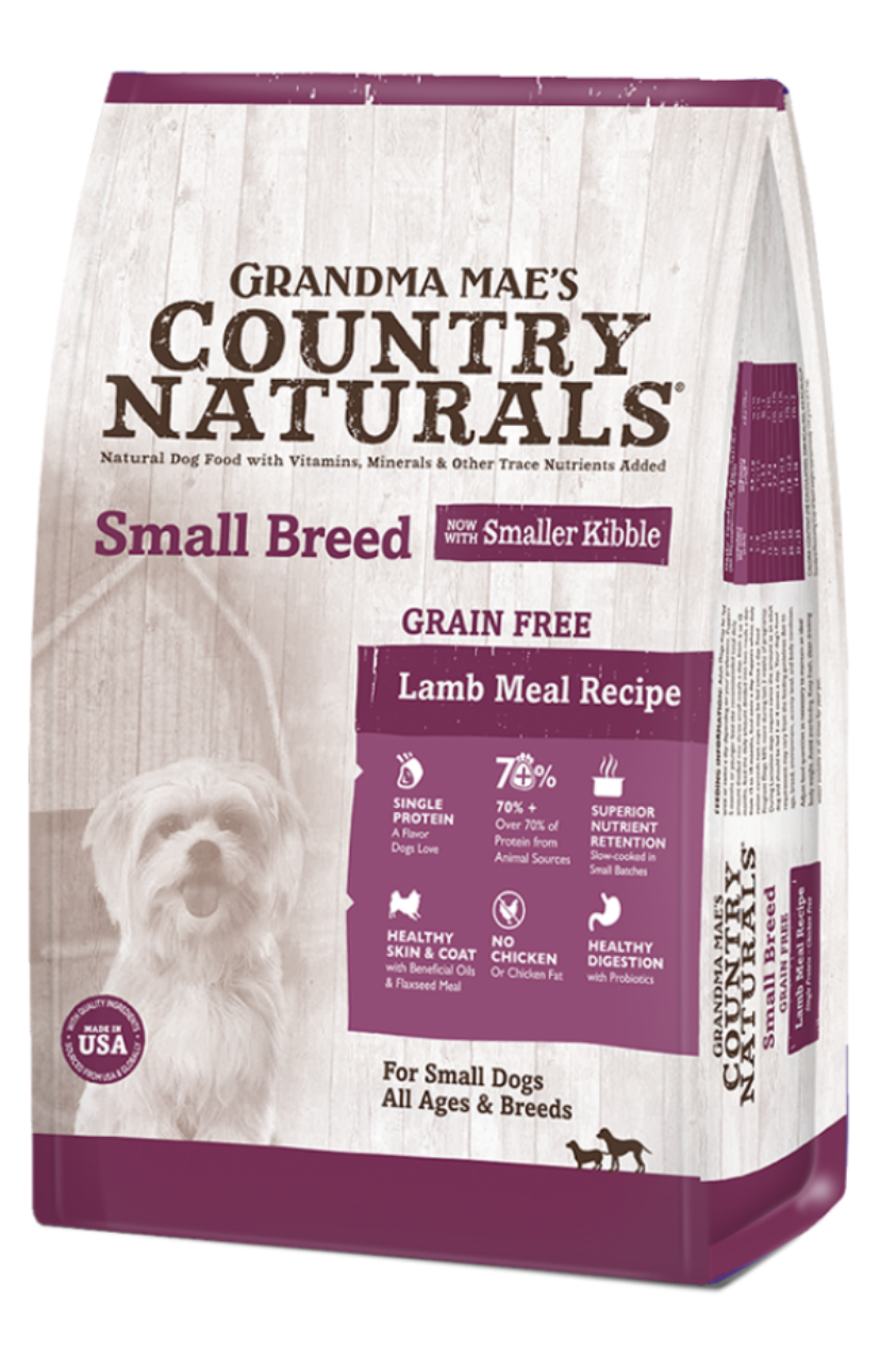 COUNTRY NATURALS｜14 lbs 狗｜無穀物羊肉中小型犬亮毛配方