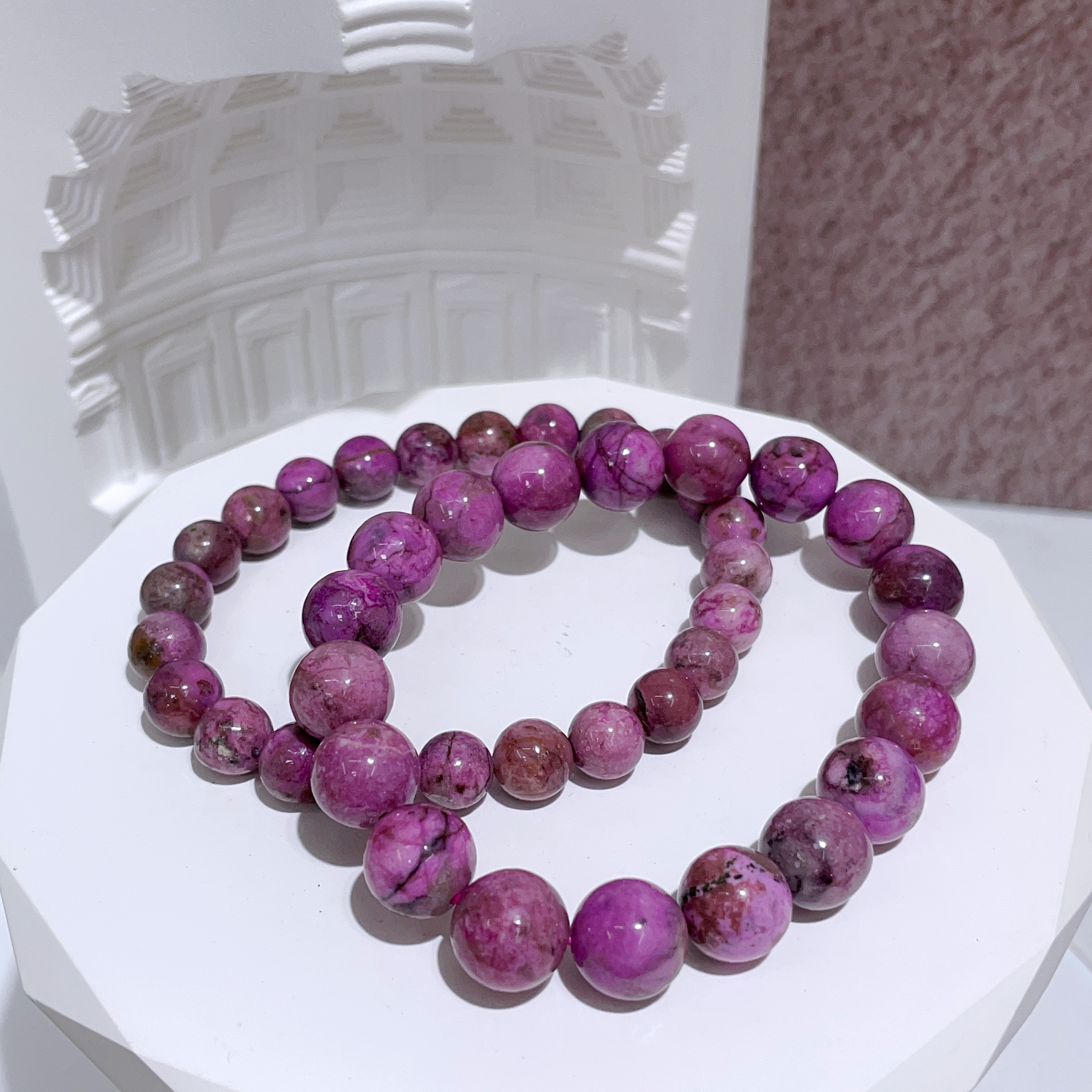 極品粉舒俱萊手串