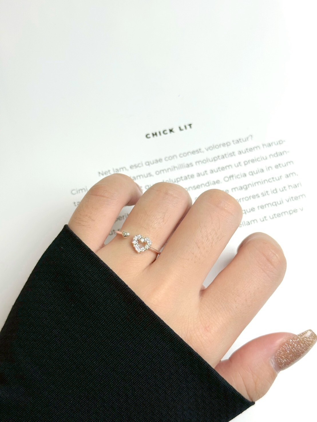 心跳小調|純銀戒指