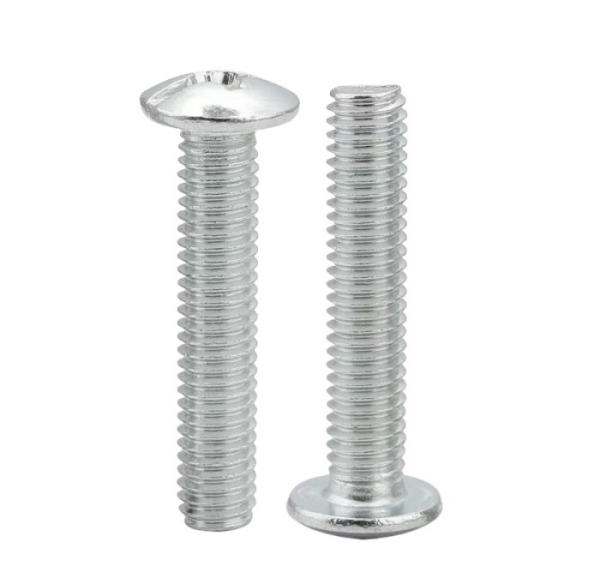 G003  電鍍鋅十字扁圓頭螺絲 M4