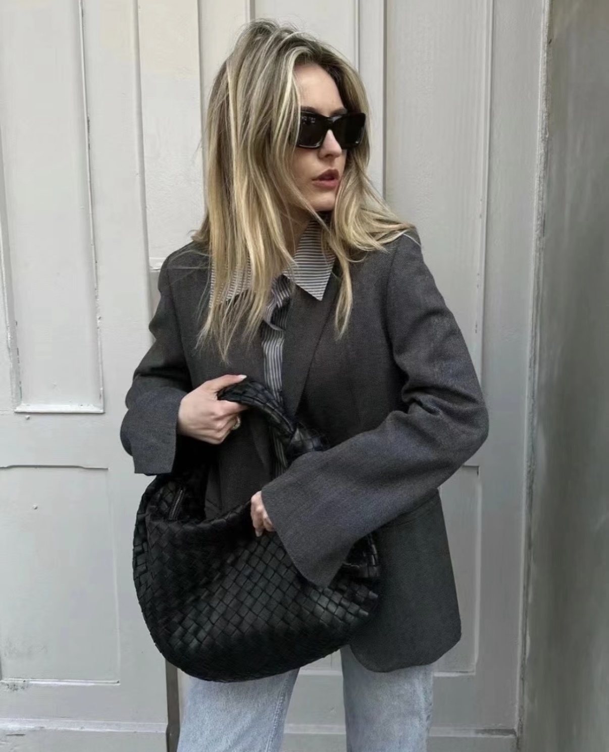 Bottega Veneta BV Jodie Small  Black 黑色