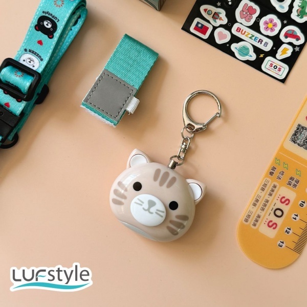 LUFstyle BUZZER B多功能警報器-焦糖橙