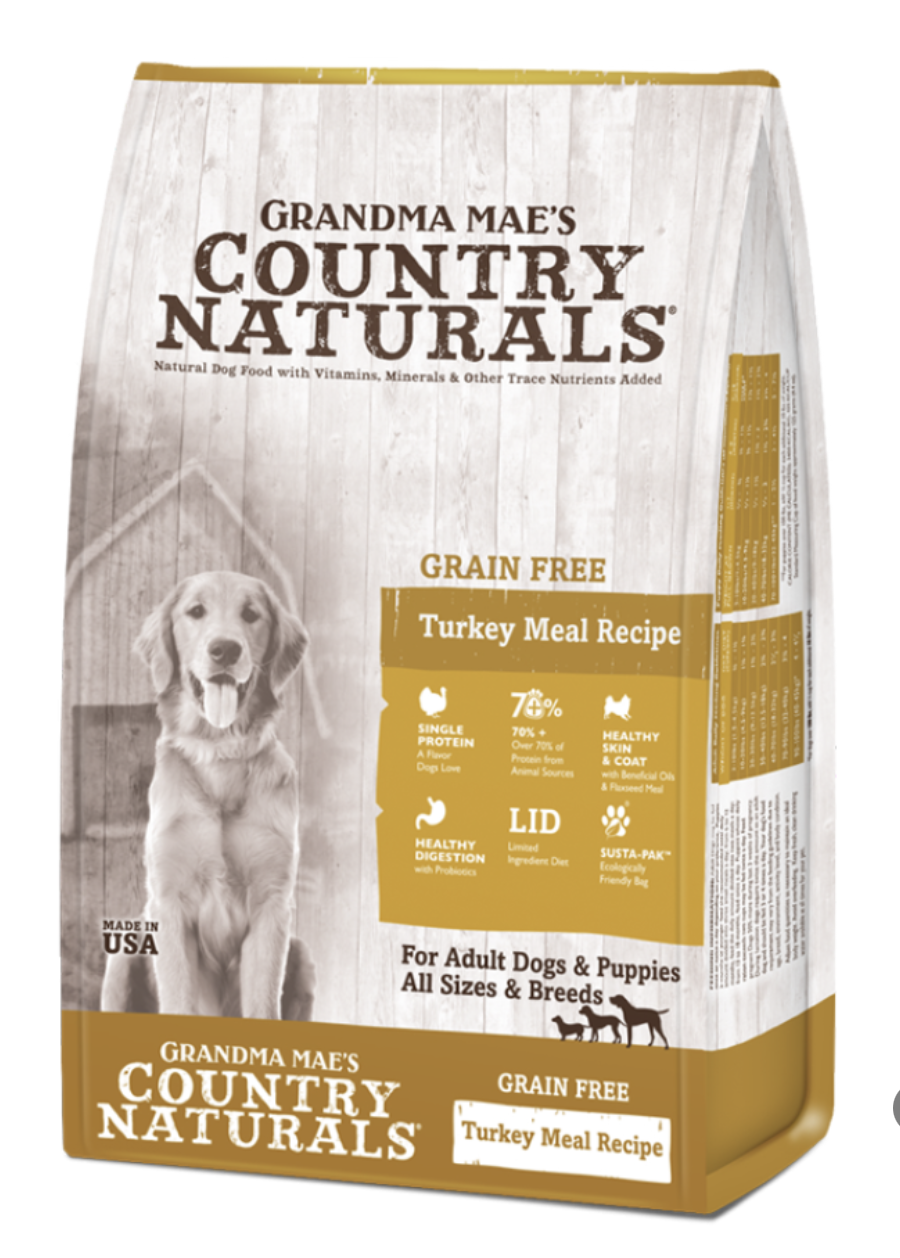 COUNTRY NATURALS｜12 lbs 狗｜無穀物火雞低敏配方