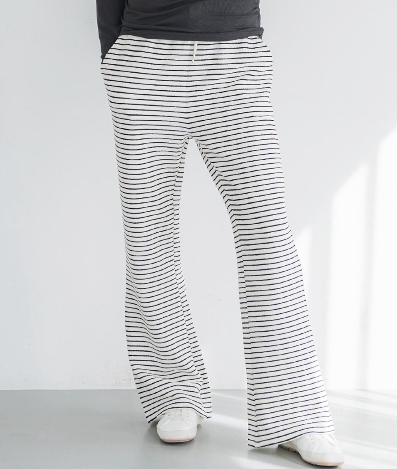 【預購】JN090311 coca 女裝條紋長褲