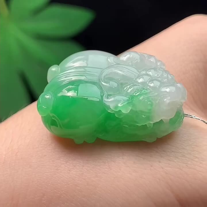 723316 翡翠飄綠貔貅