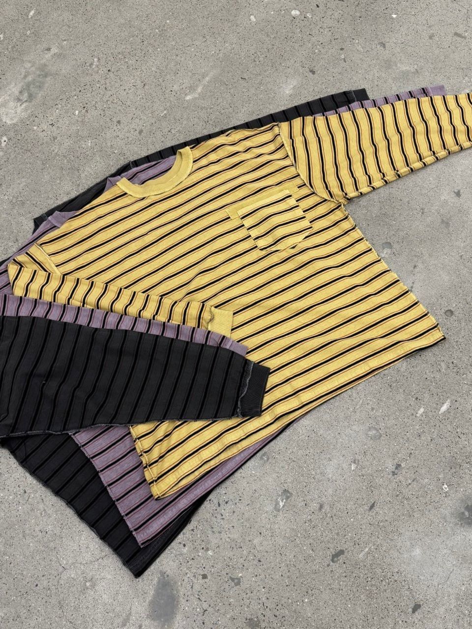 橫間長袖衫 FARMERS-092T