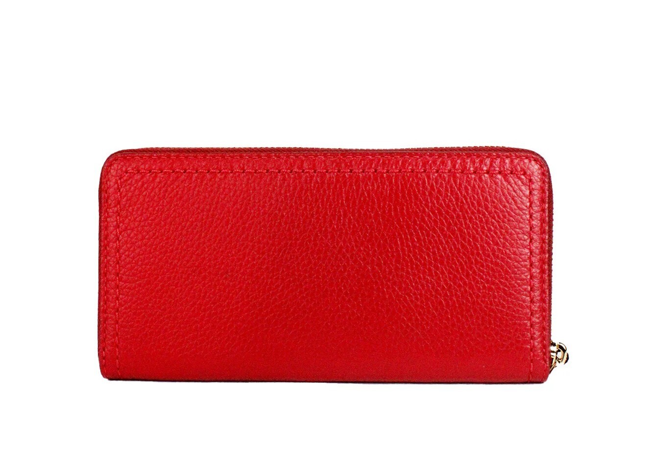[S] MARC JACOBS S103L01PF21-607 PLAIN LONG WALLET,SAVVY RED, 191267953816 (SMJ232)