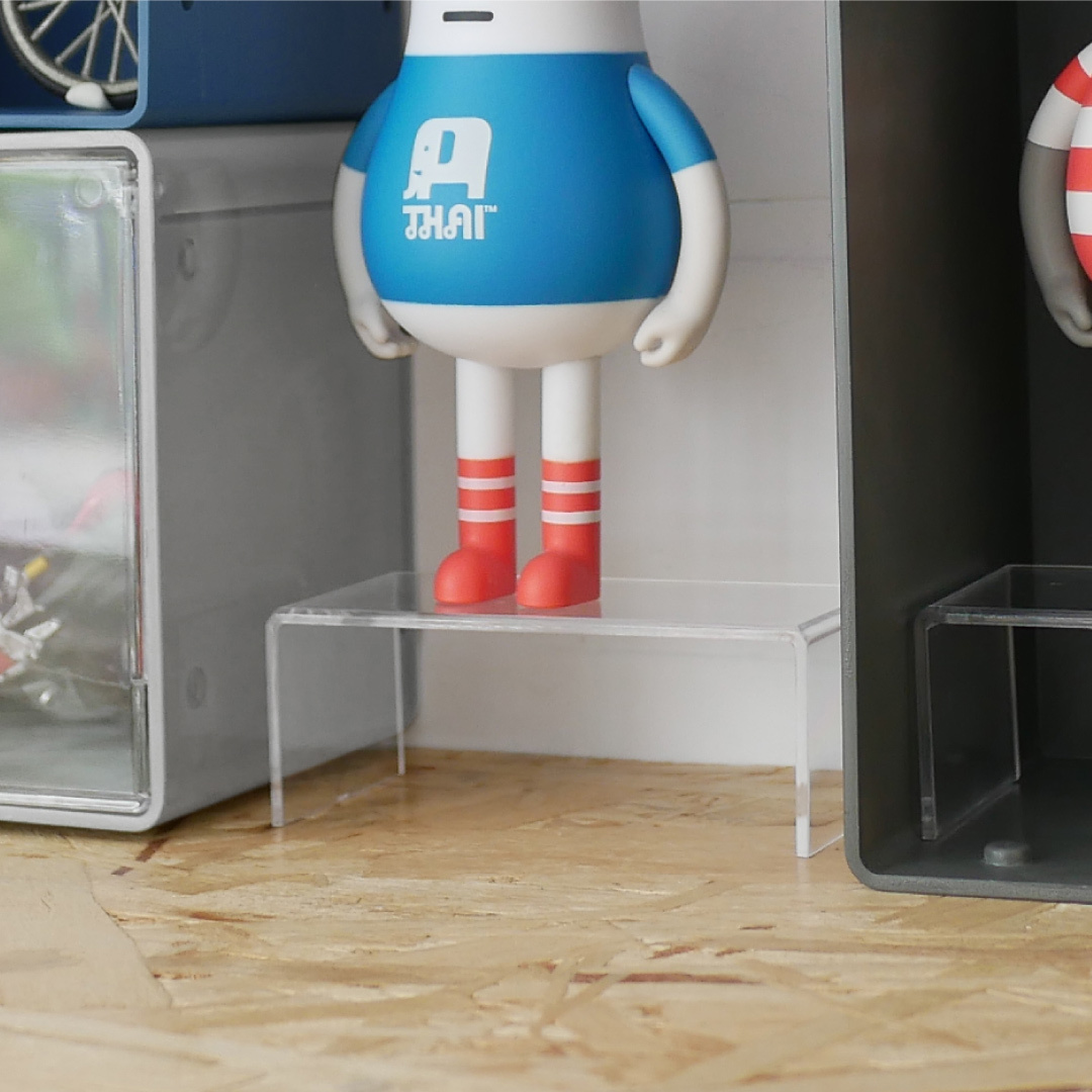 REVOCASE 單層ㄇ型陳列架 ​｜扭蛋、公仔