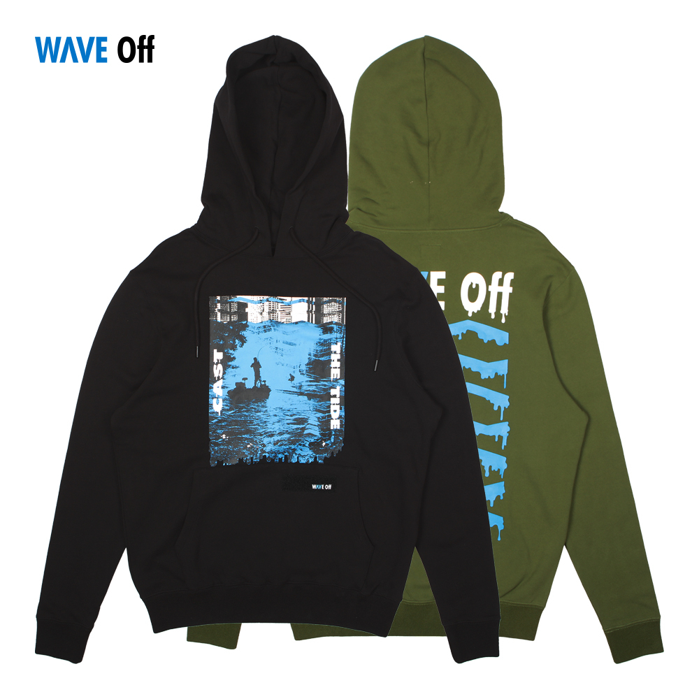 ｜WAVE OFF｜ HOODIE (街頭/旗魚/鱸魚) S/M/L/XL