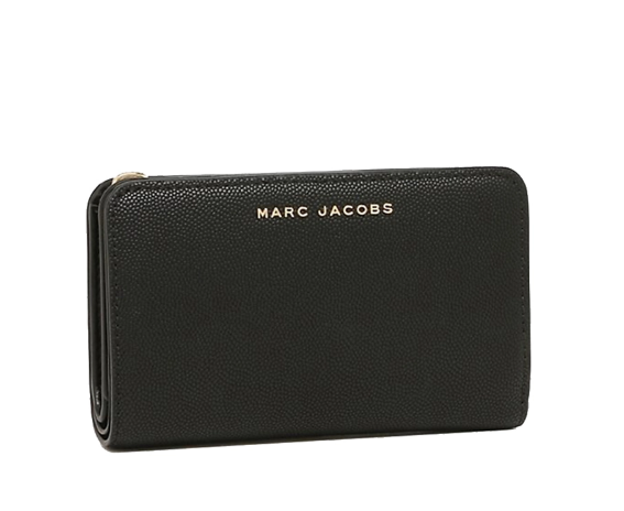 [S] MARC JACOBS M0016990-001 MEDIUM BIFOLD WALLET,BLACK, 191267895031 (SMJ171)
