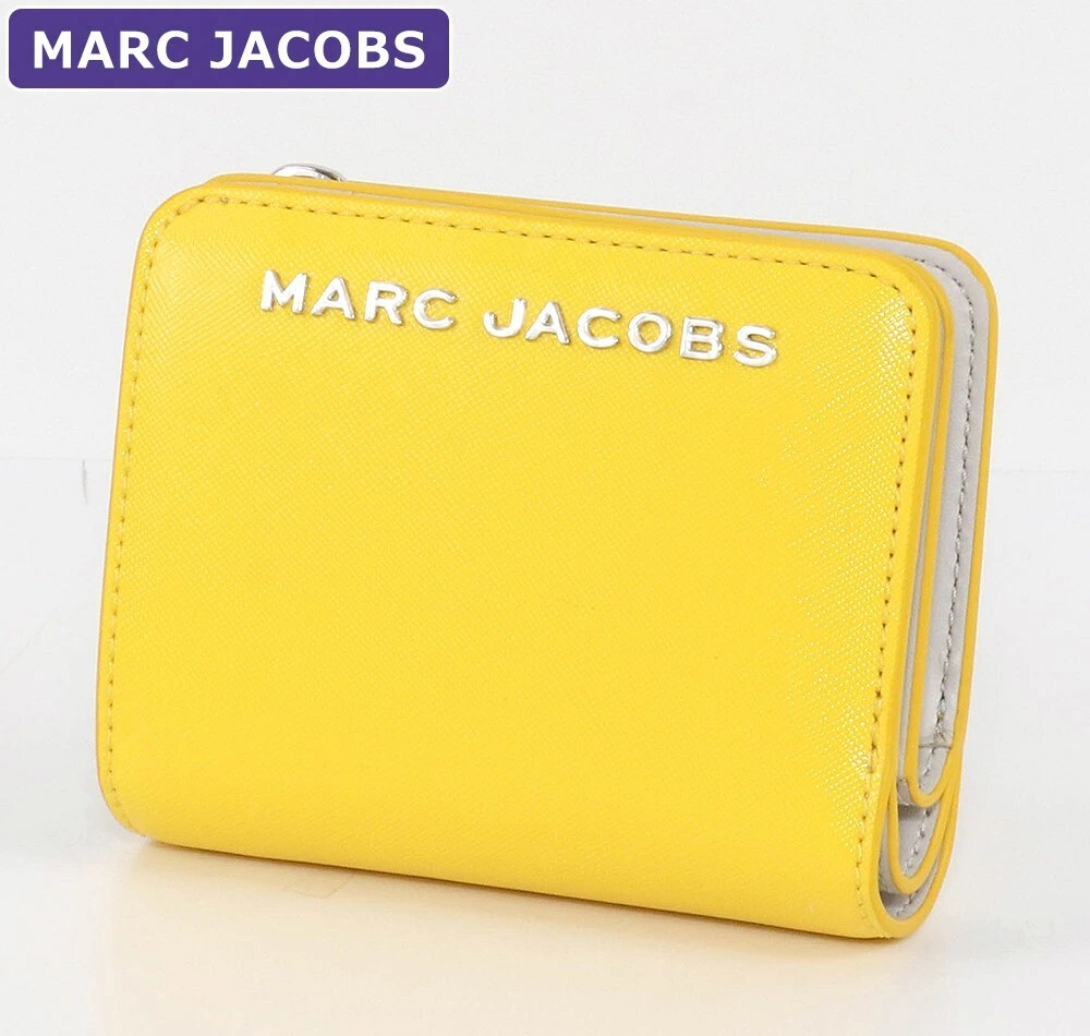 [S] MARC JACOBS 4S4SMP002S02-715 LOGO SMALL ZIP WALLET,SUN, 196611123877 (SMJ364)
