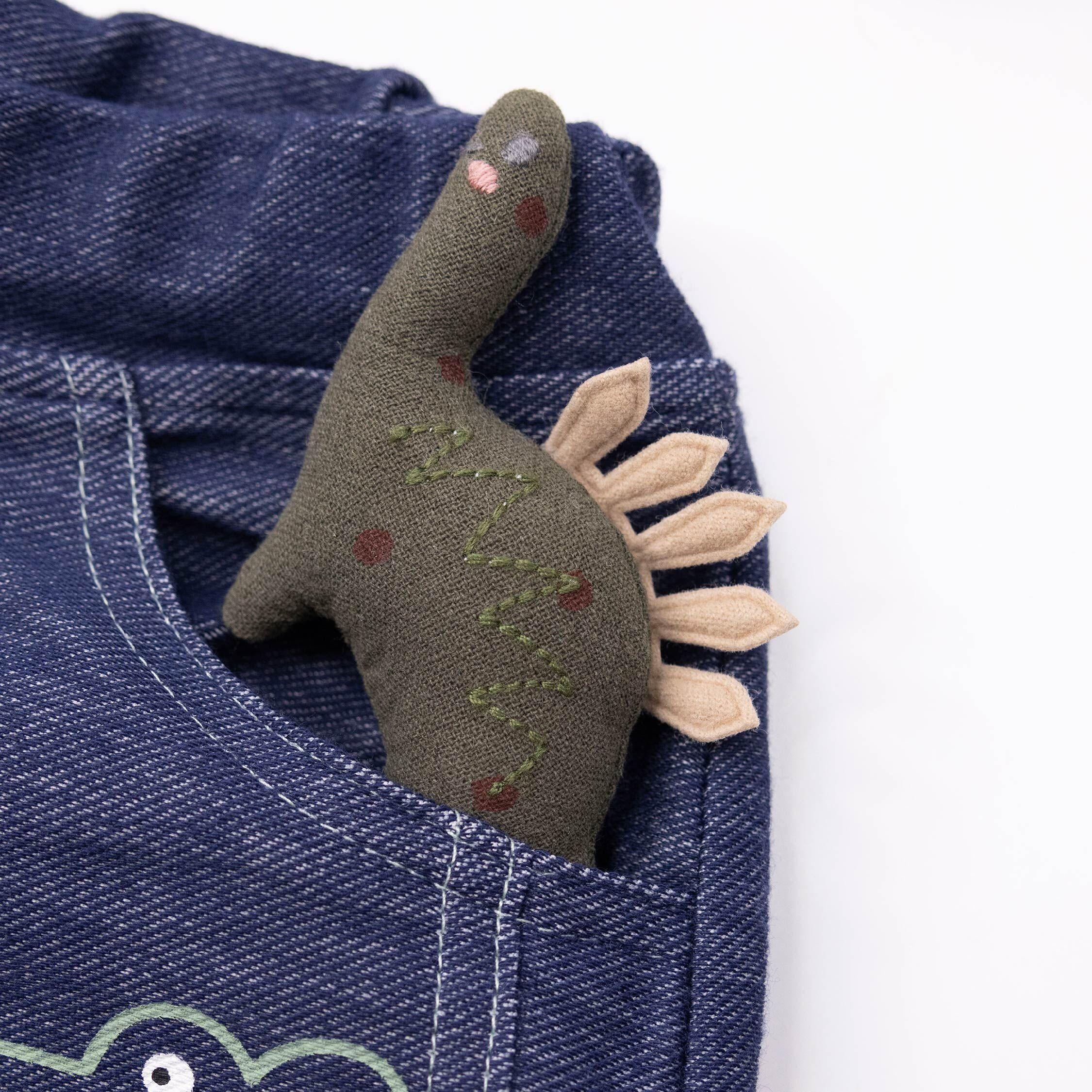 范侖鐵諾【32555】塗鴉鱷魚立體造型縮口褲