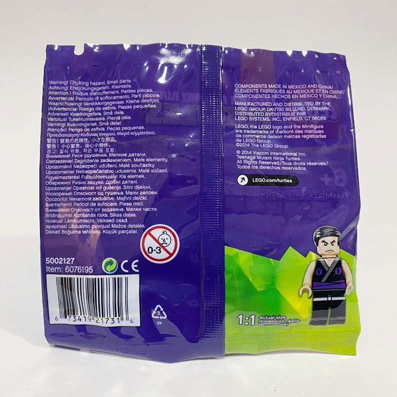 LEGO 5002127 TURTLES Flashback Shredder Polybag