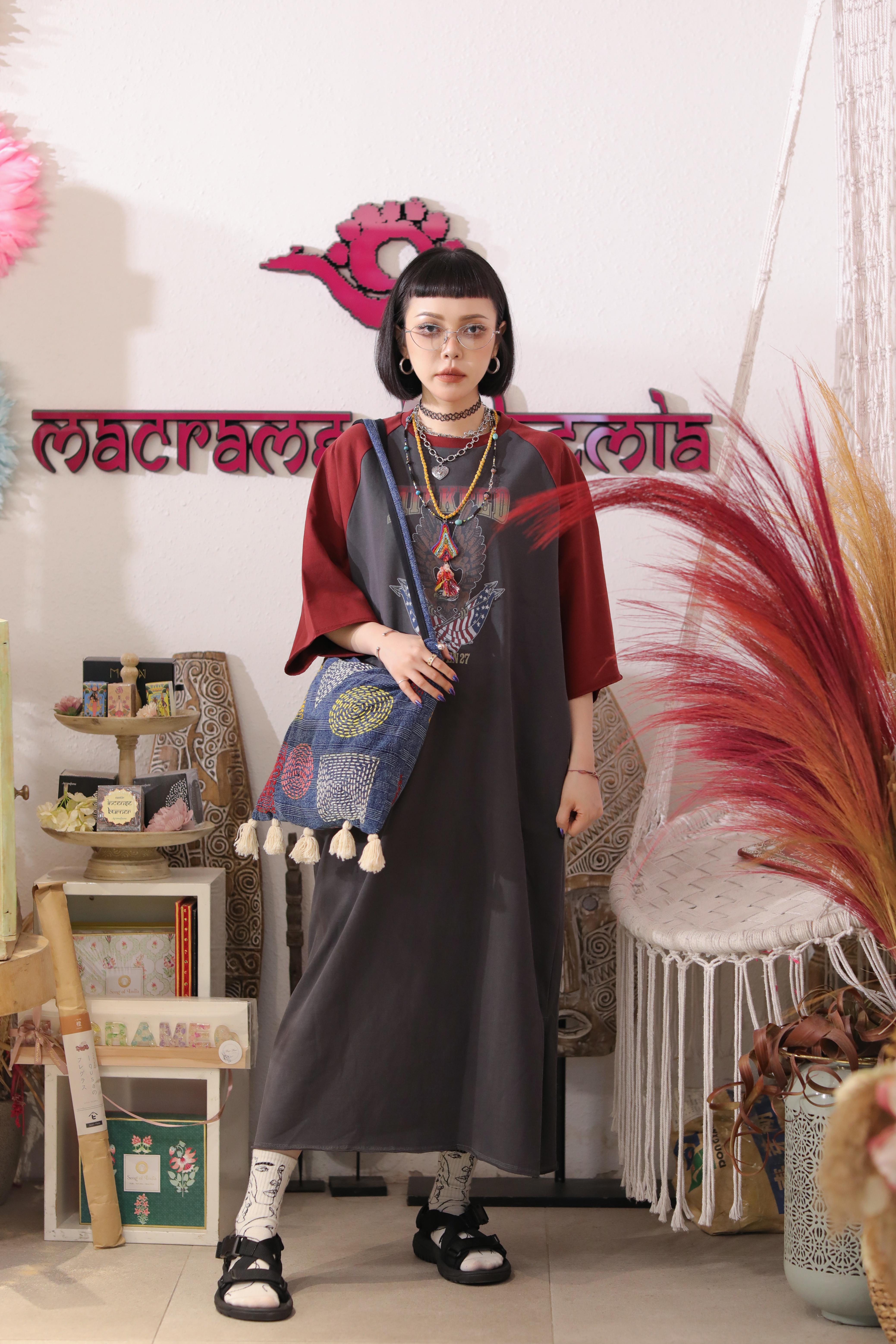 Milkfed T裇長裙- 103253041001 - 炭色 F21