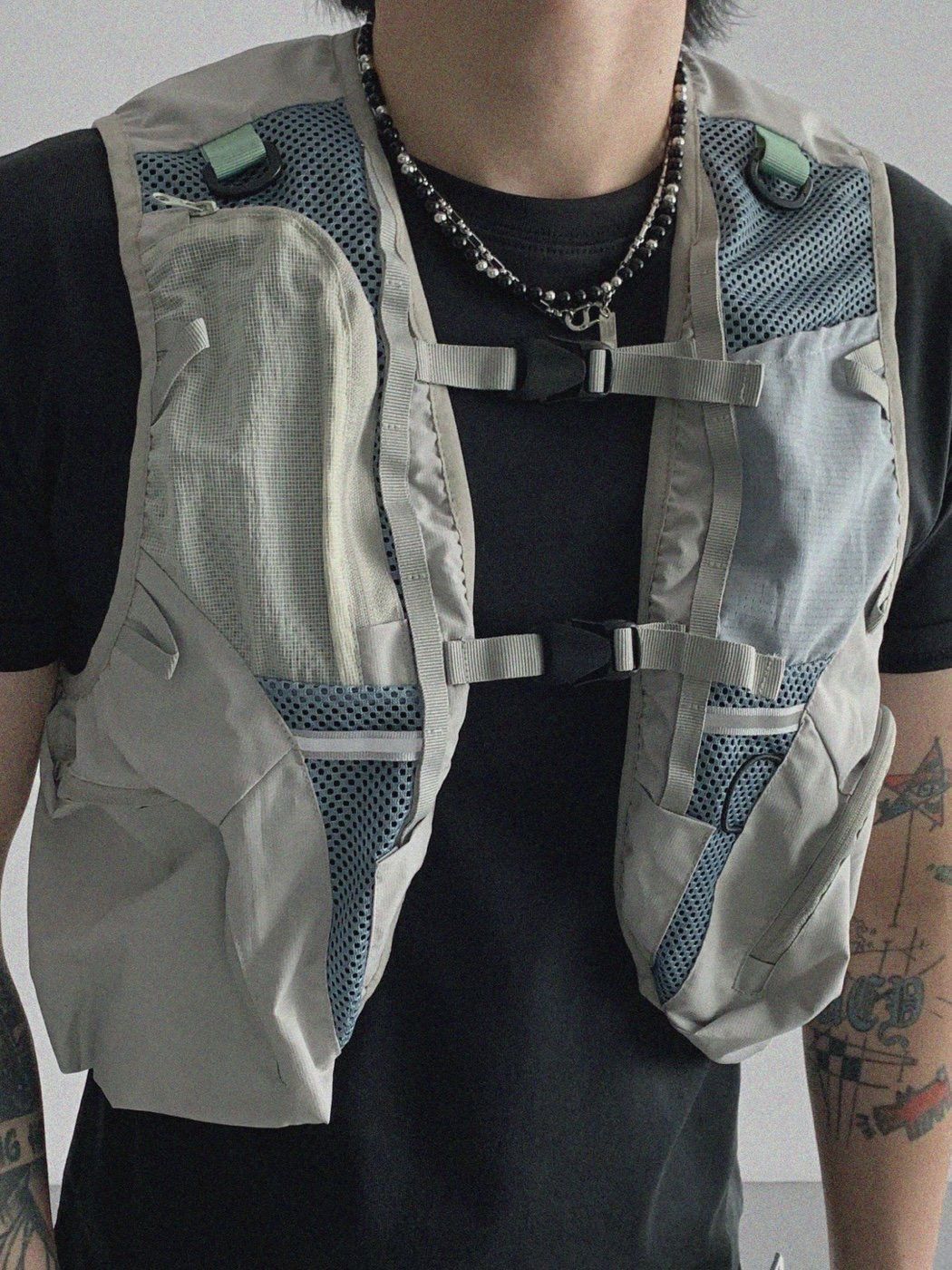 拼色功能背心褸 LEGIT-064V