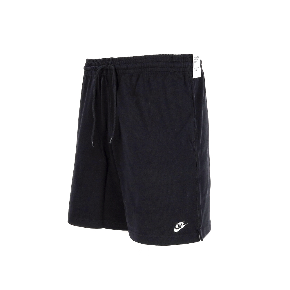 Nike As M Nk Club Knit Short 男款 黑色 刺繡 Logo 休閒 短褲 FQ4361-010