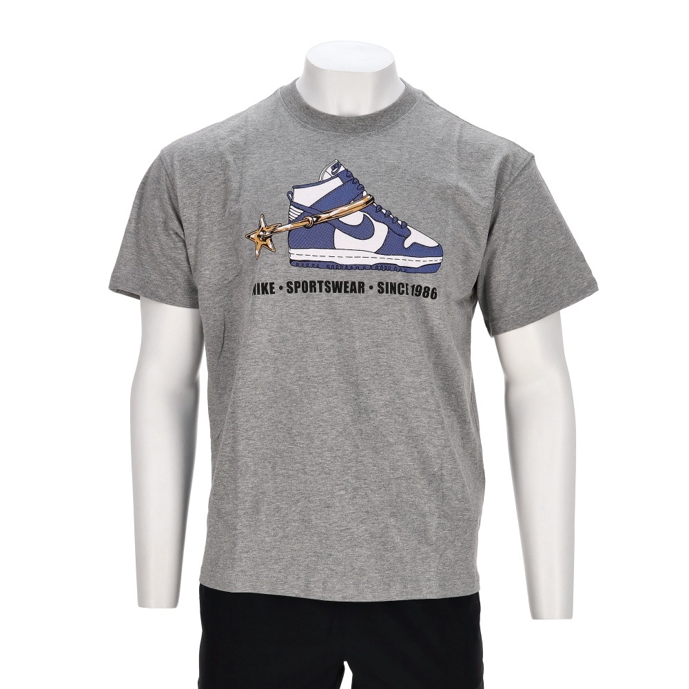 Nike As U Nsw Tee M90 Oc Vntg 男款 淺灰色 印花 休閒 短袖 HQ9274-063