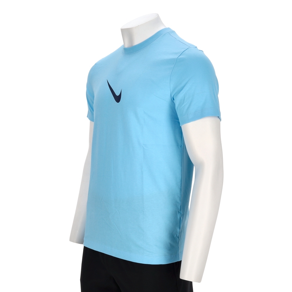 Nike As Ga M Nk Tee 1 男款 藍色 倒鉤 Logo 運動 休閒 短袖 HV1694-409