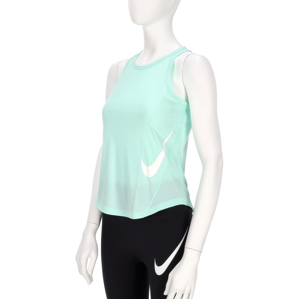 Nike As W Nk Tempo Swsh Hbr Df Tank 女款 薄荷綠色 無袖 背心 HV2792-353