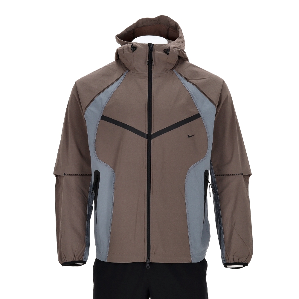Nike As M Nk Tech Wvn Pro Wr Fz Jac 男款 棕藍色 夾克 外套 IH8462-289
