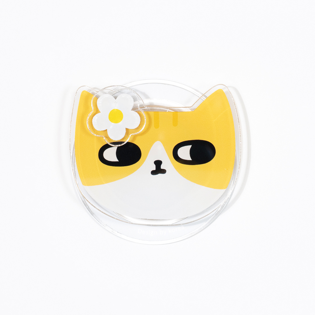 Sammyo store 磁吸手機支架 / 花夾橘虎斑貓